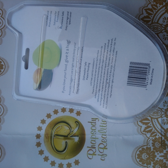 2pc Reusable Silicone Avocado food hugger - Picture 2 of 7